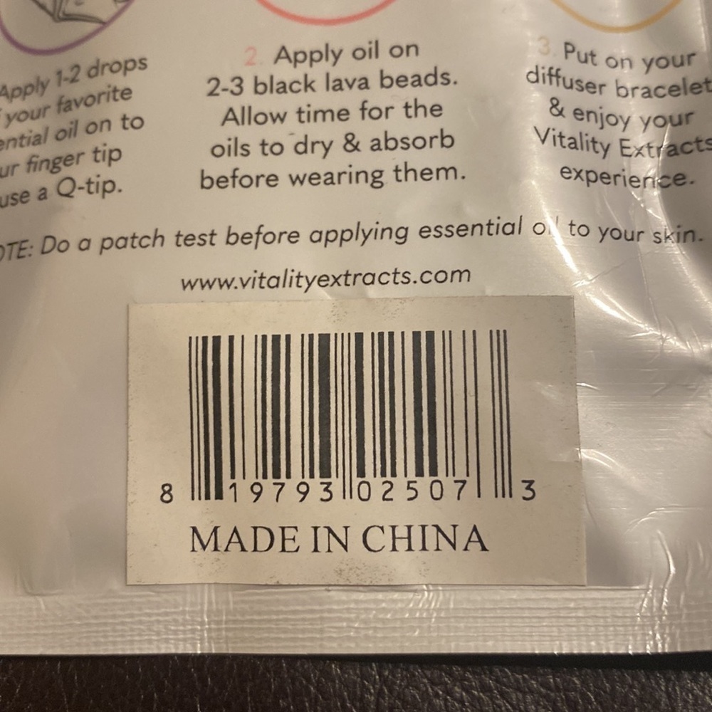 VITALITY - NEW - EXTRACTS RENEW DIFFUSER BRACELET 8mm - Picture 6 of 6